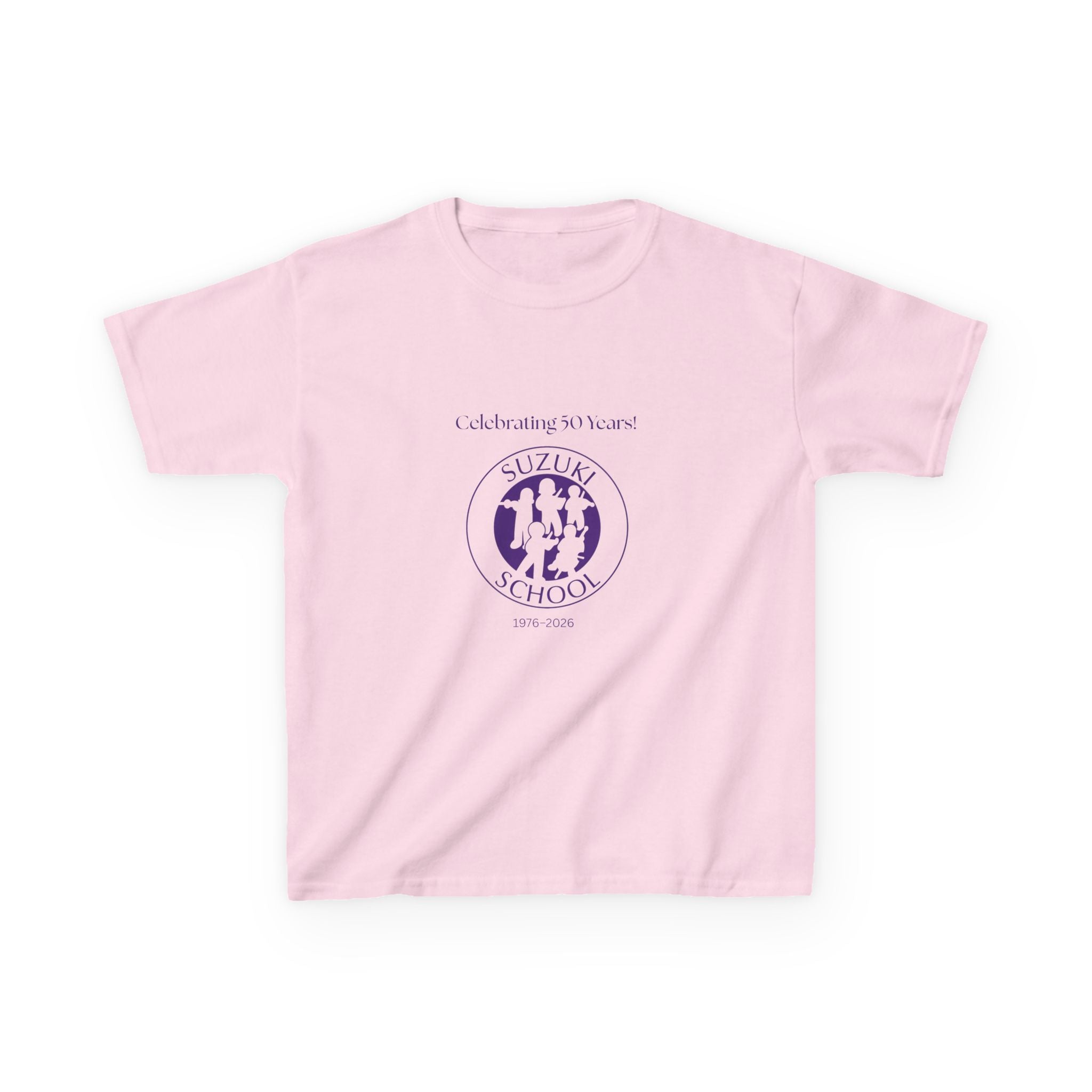 Kids Tee — 'Sizzling School' Retro Purple Dance Club Logo