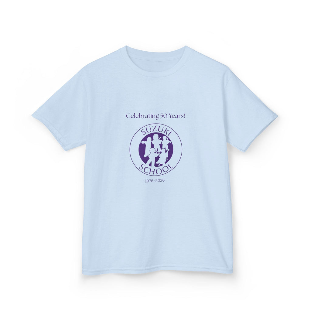 Kids Tee — 'Sizzling School' Retro Purple Dance Club Logo