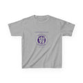 Kids Tee — 'Sizzling School' Retro Purple Dance Club Logo