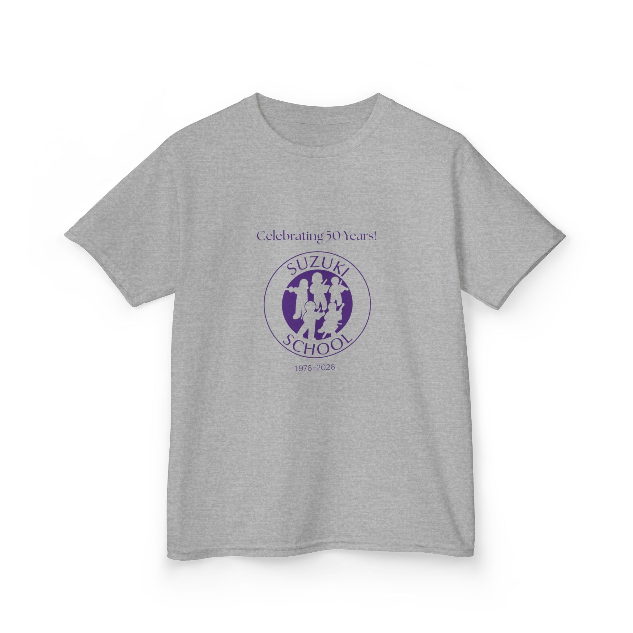 Kids Tee — 'Sizzling School' Retro Purple Dance Club Logo