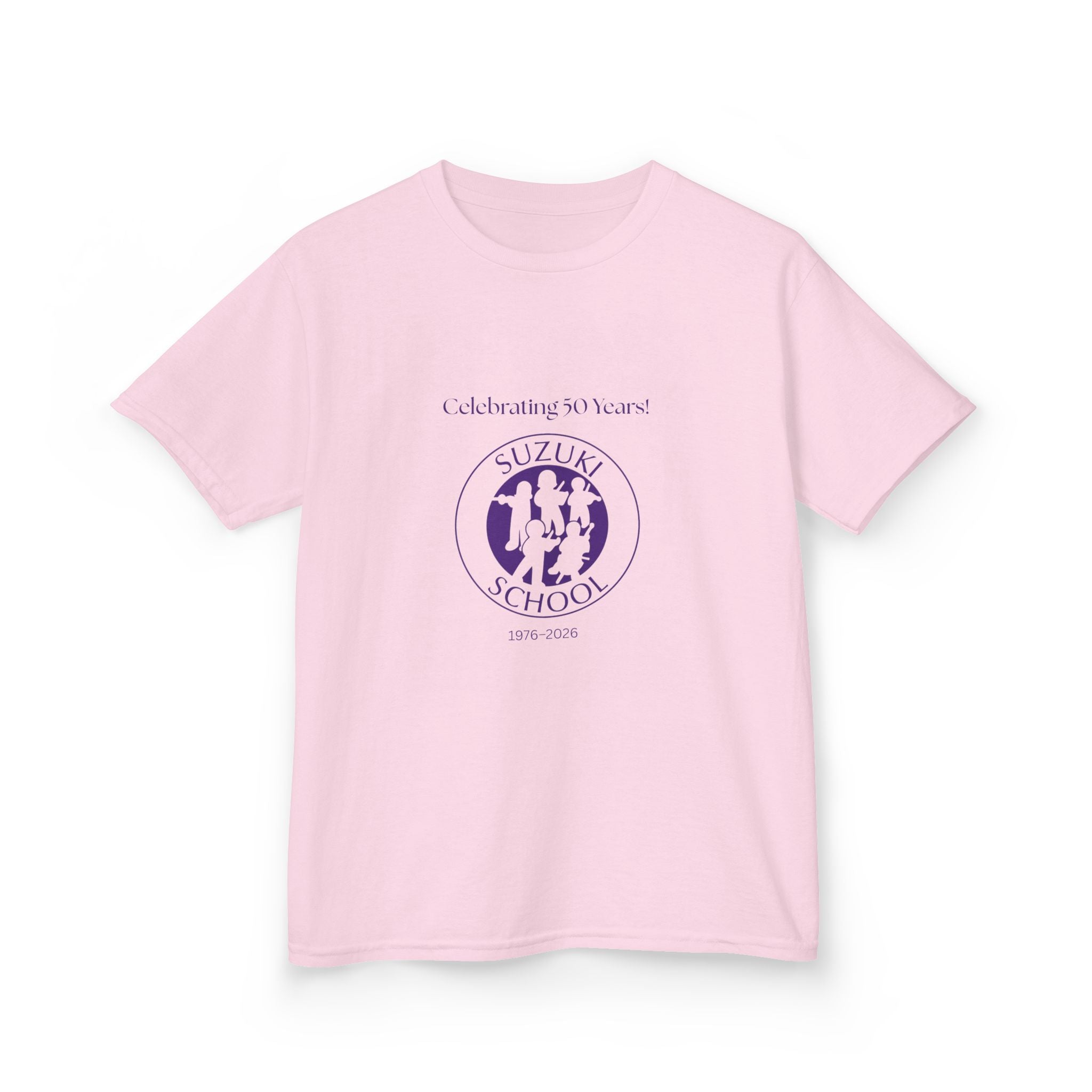 Kids Tee — 'Sizzling School' Retro Purple Dance Club Logo