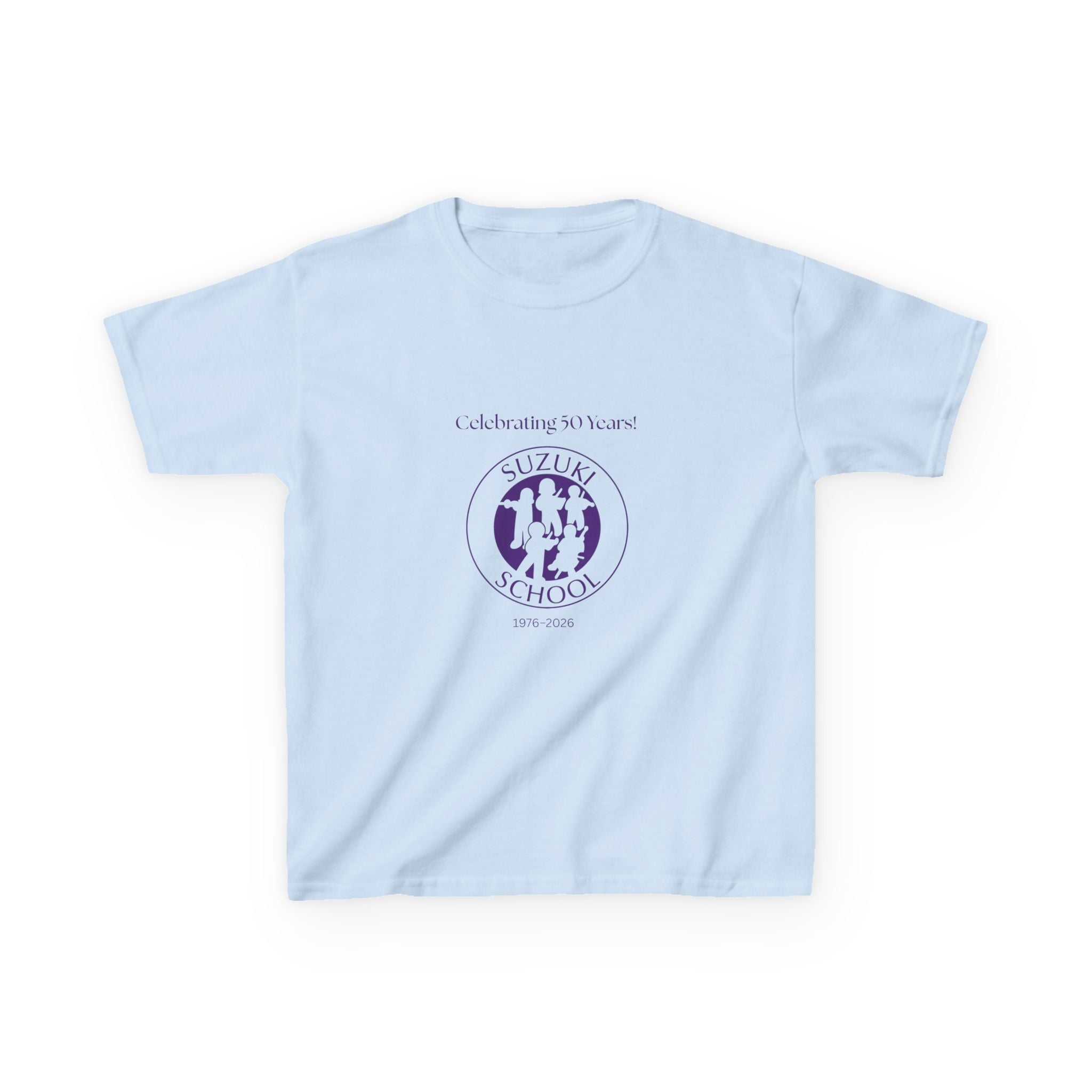 Kids Tee — 'Sizzling School' Retro Purple Dance Club Logo