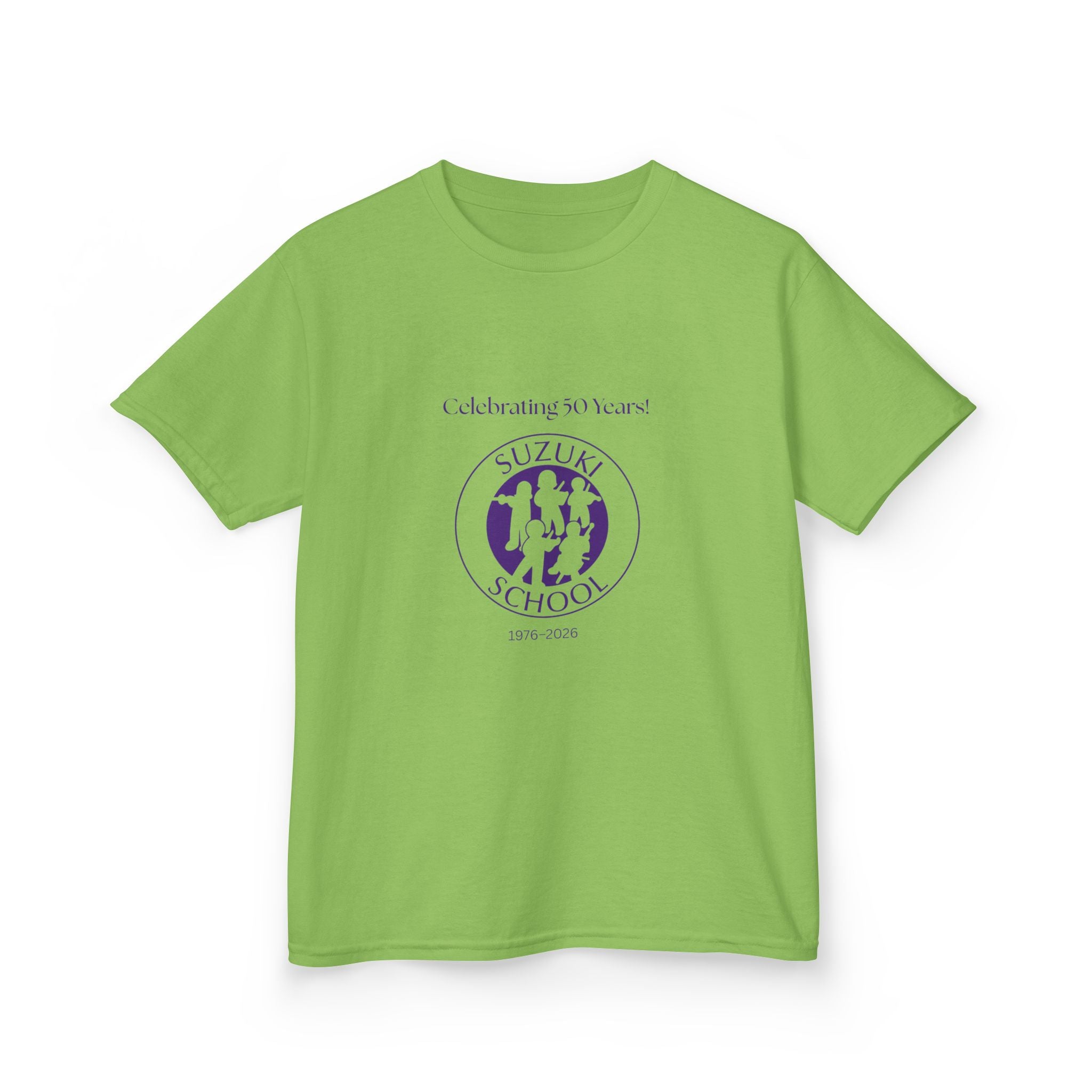 Kids Tee — 'Sizzling School' Retro Purple Dance Club Logo